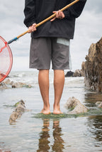 Boardshort Nami Celeste y Gris MM