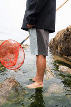 Boardshort Nami Celeste y Gris MM