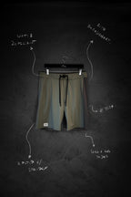 Boardshort Luma Verde y Negra SS
