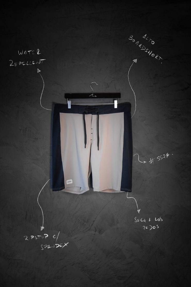 Boardshort Nora Beige & Blue SS