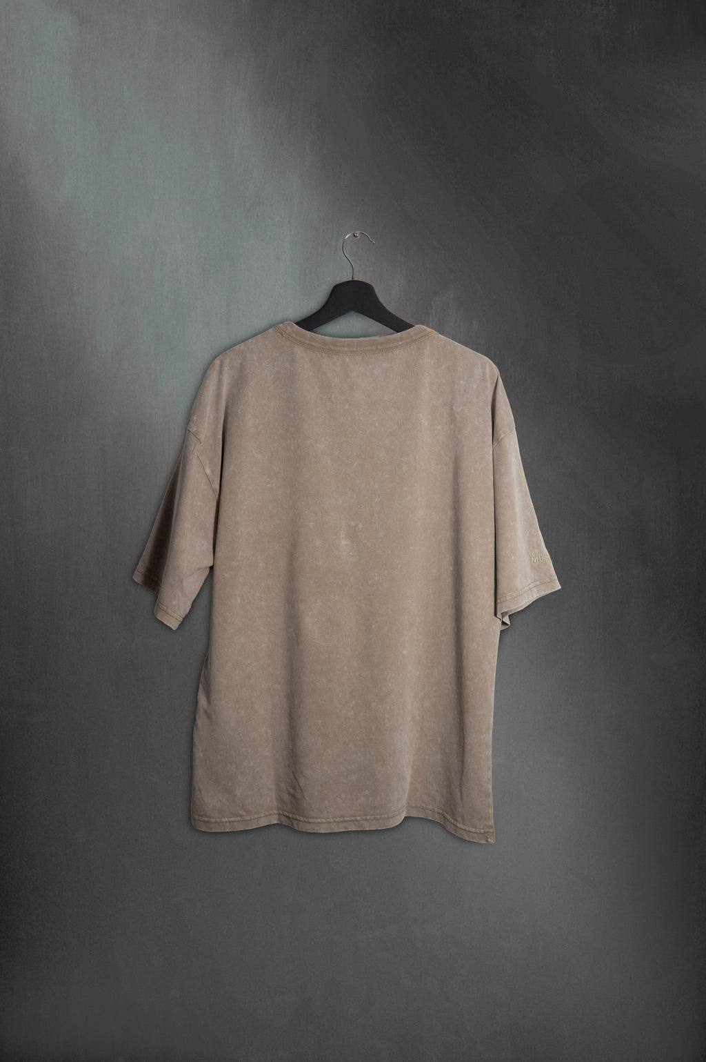 Remera Palacio Salvo Grey Washed Overboxy