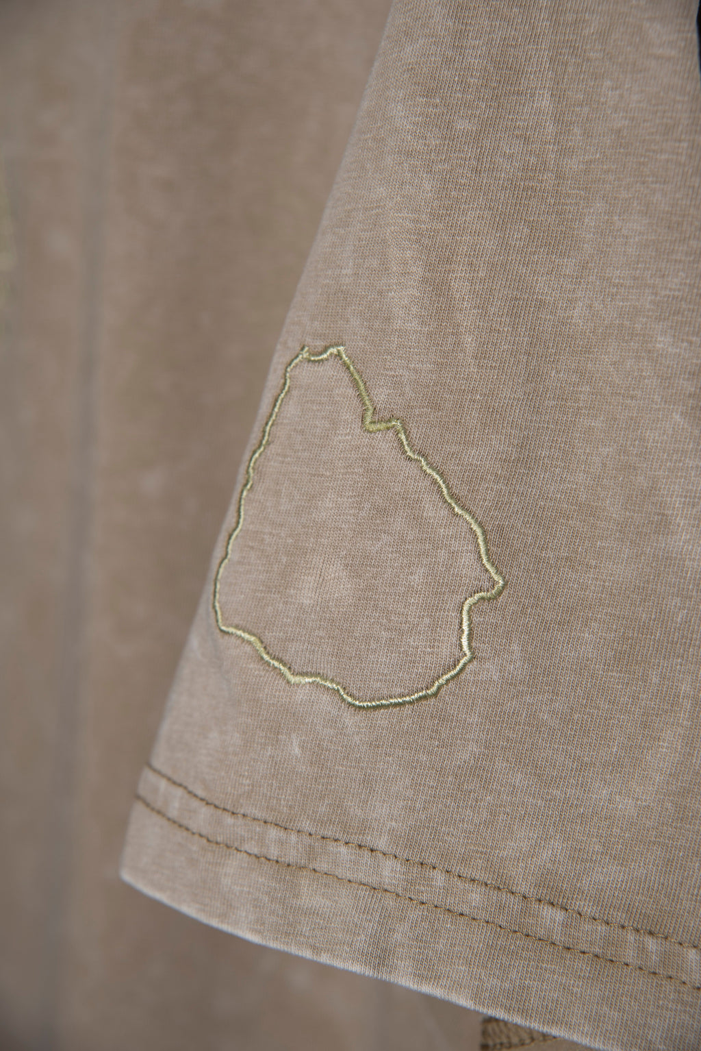 Remera Palacio Salvo Grey Washed Overboxy