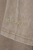 Remera Palacio Salvo Grey Washed Overboxy