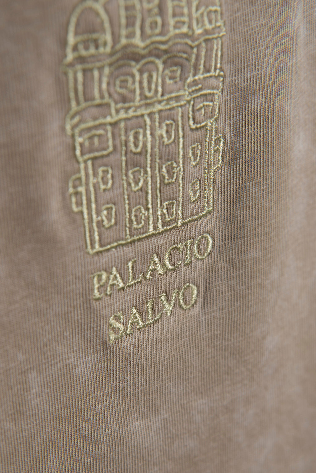 Remera Palacio Salvo Grey Washed Overboxy