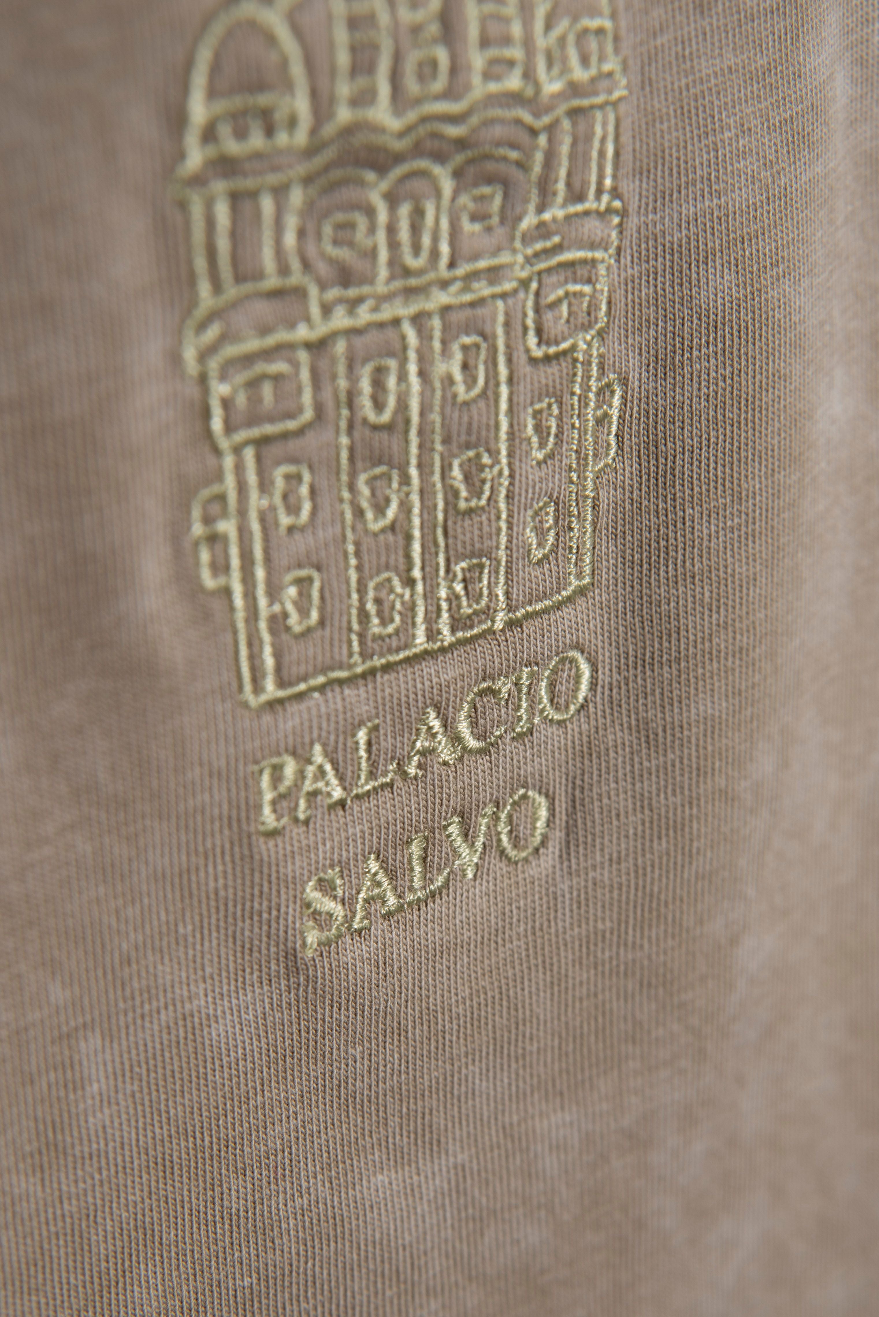 Remera Palacio Salvo Grey Washed Overboxy