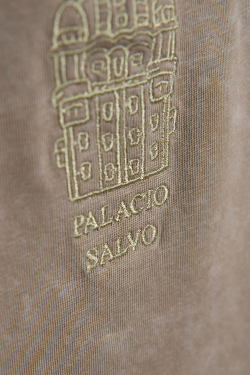 Remera Palacio Salvo Grey Washed Overboxy