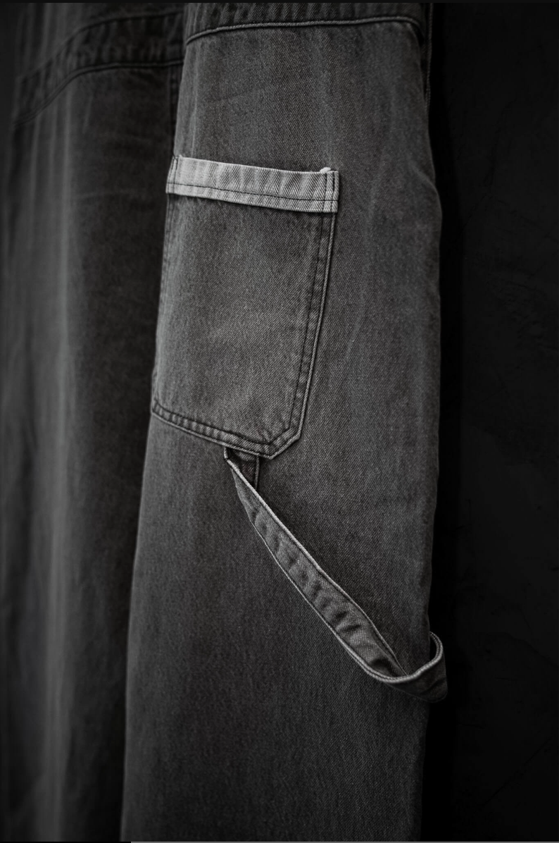 Jardinero Denim Black