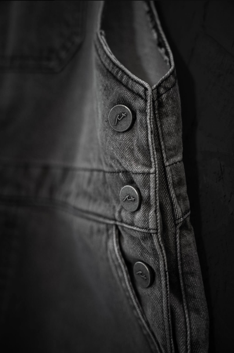 Jardinero Denim Black