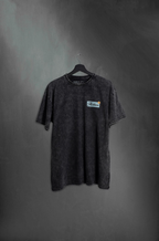 Remera Classic Fit Negra Lavada – Los de Afuera Son de Palo
