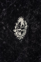 Remera Overbox Black Escudo Uy