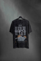 Remera Oversize Negra Lavada – Los de Afuera Son de Palo