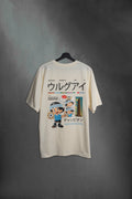 Remera Mundialito Oversized Vainilla