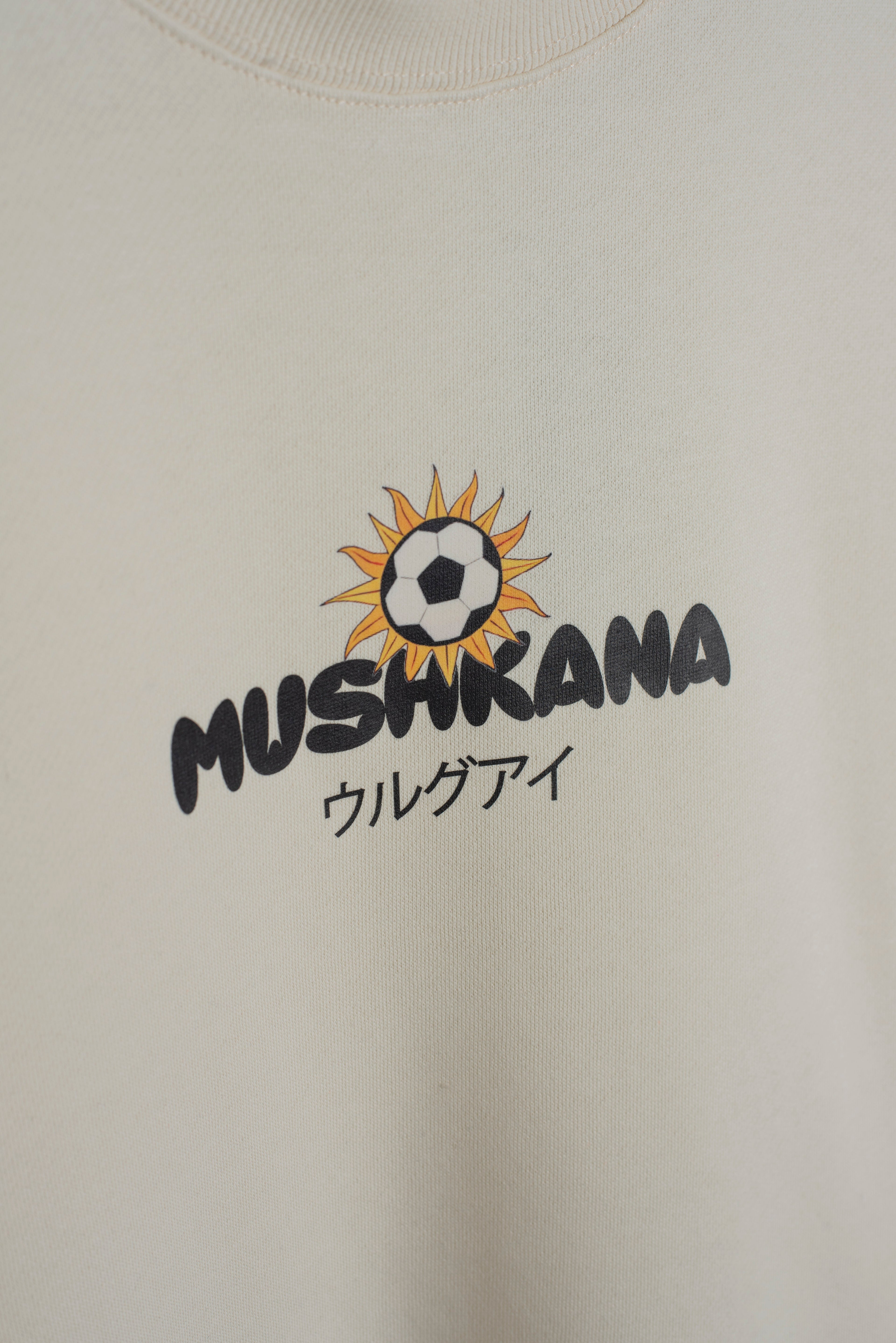 Buzo Mundialito Vainilla Oversized