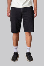 Bermuda de Jean Negro Lavado