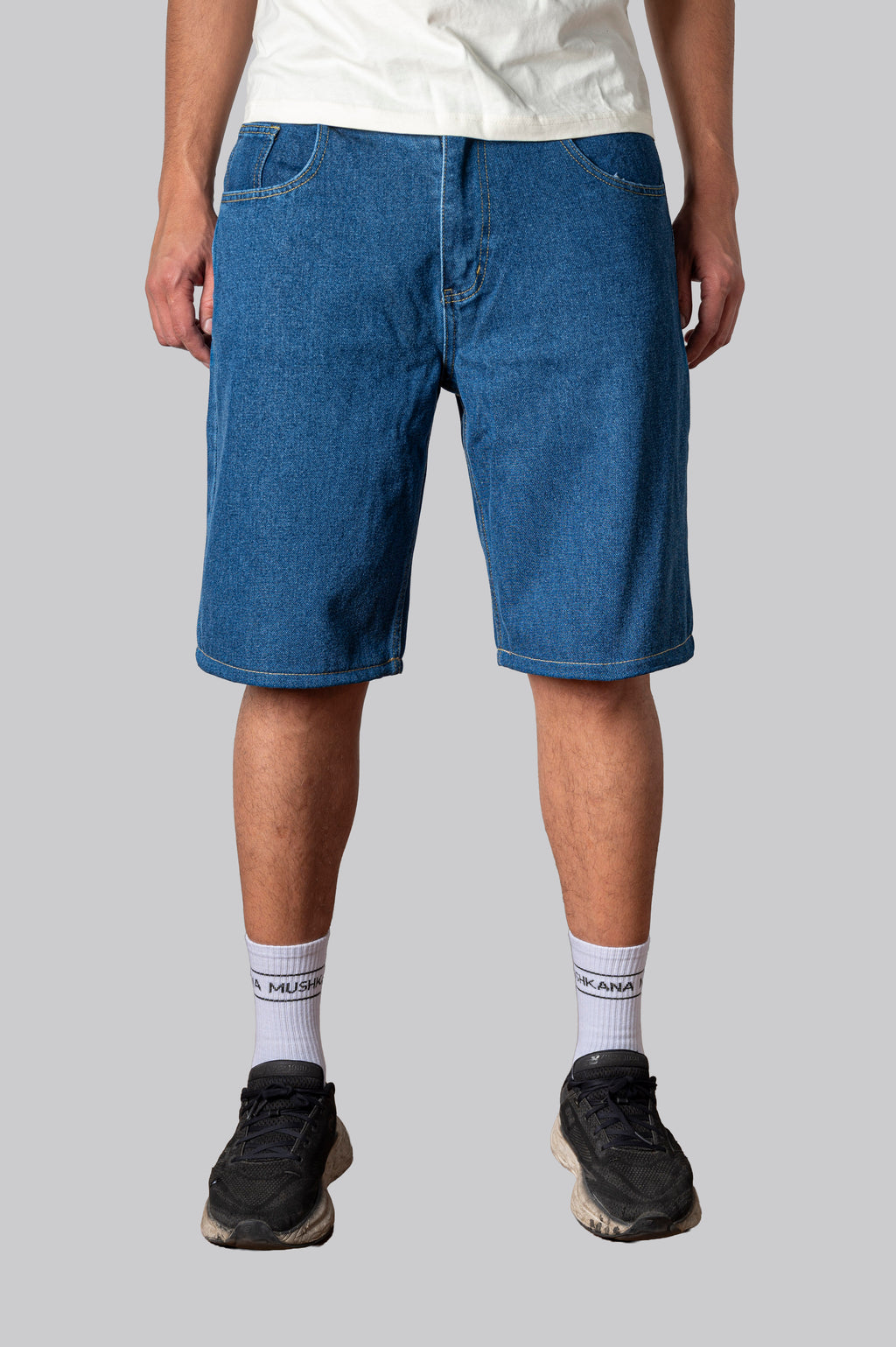 Bermuda de Jean Middle Blue