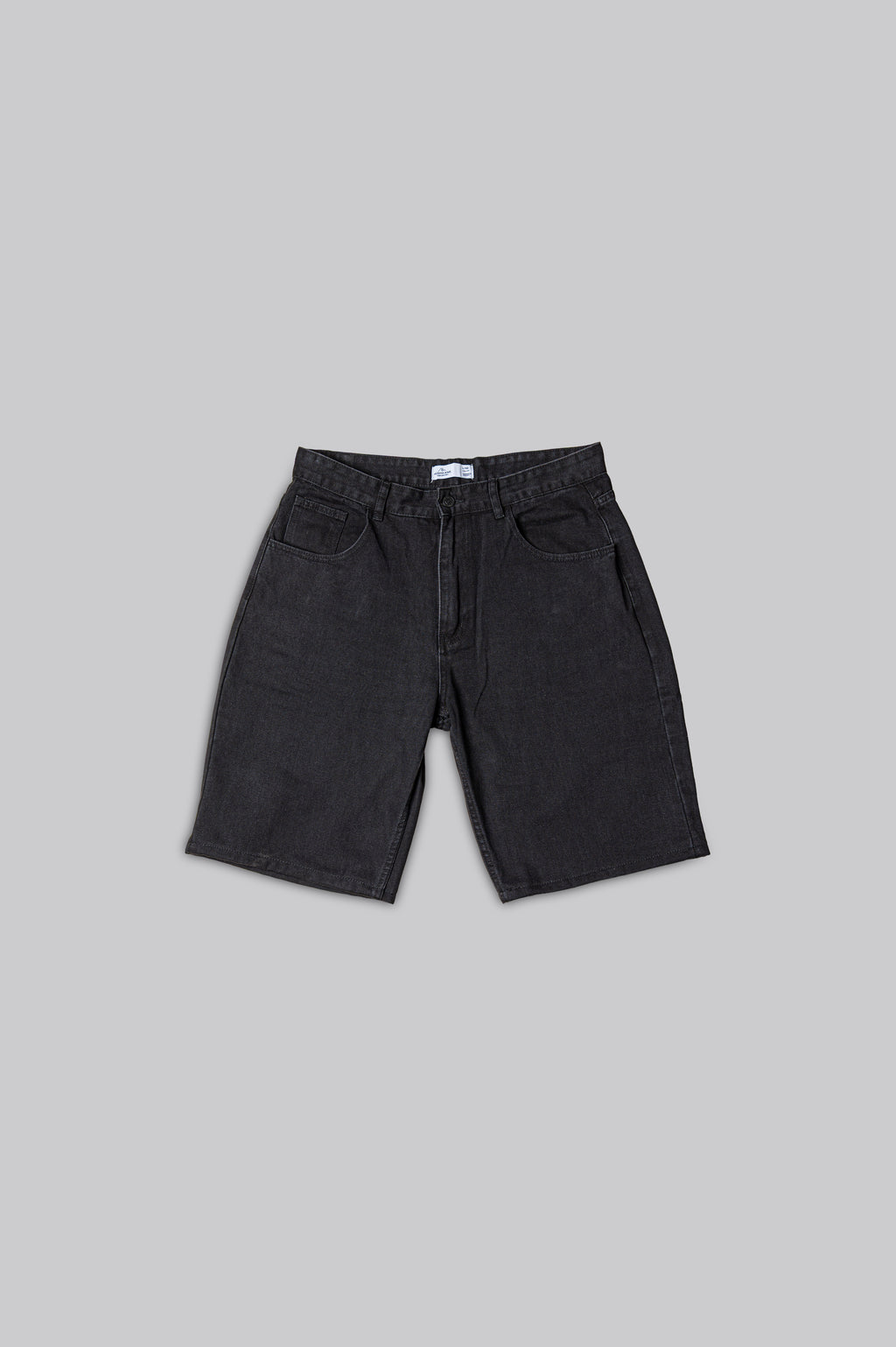 Bermuda de Jean Negro Lavado