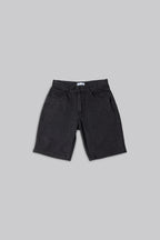 Bermuda de Jean Negro Lavado