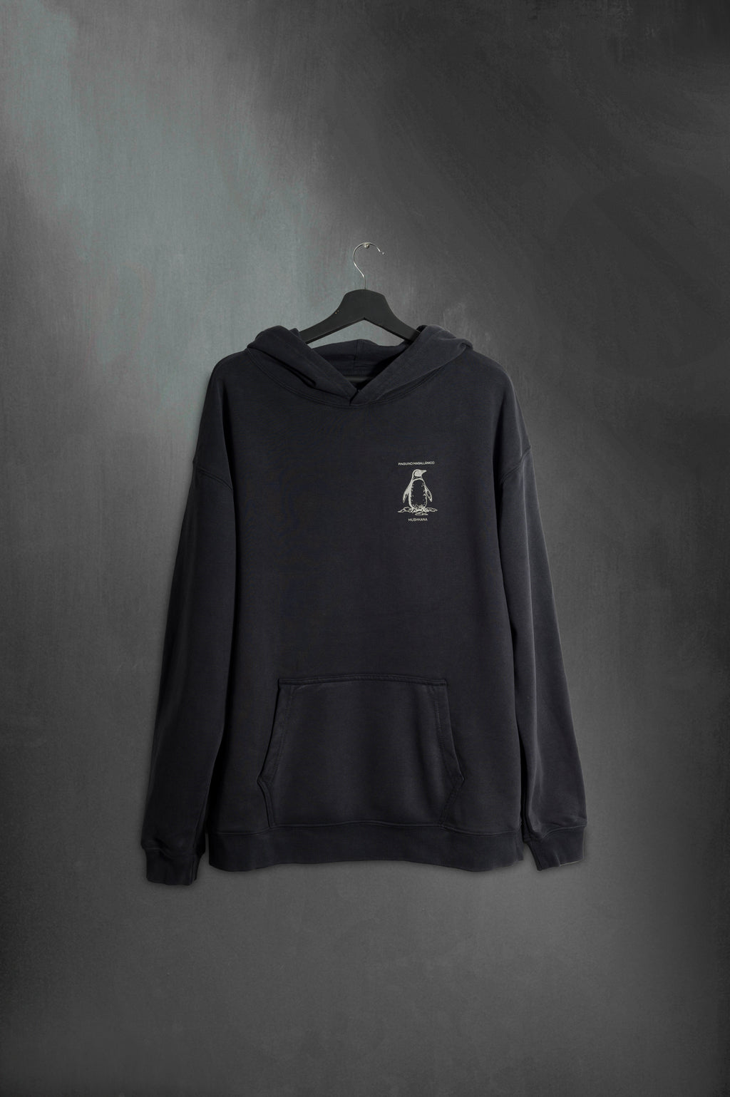 Hoodie Oversize Black Pingui