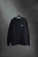 Hoodie Simplicity Black Washed