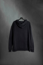 Hoodie Simplicity Black Washed