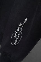 Hoodie Simplicity Black Washed