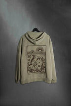 Hoodie Grey Oversize Delfin