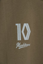 Remera Khaki Classic Fit Mvd al Sur