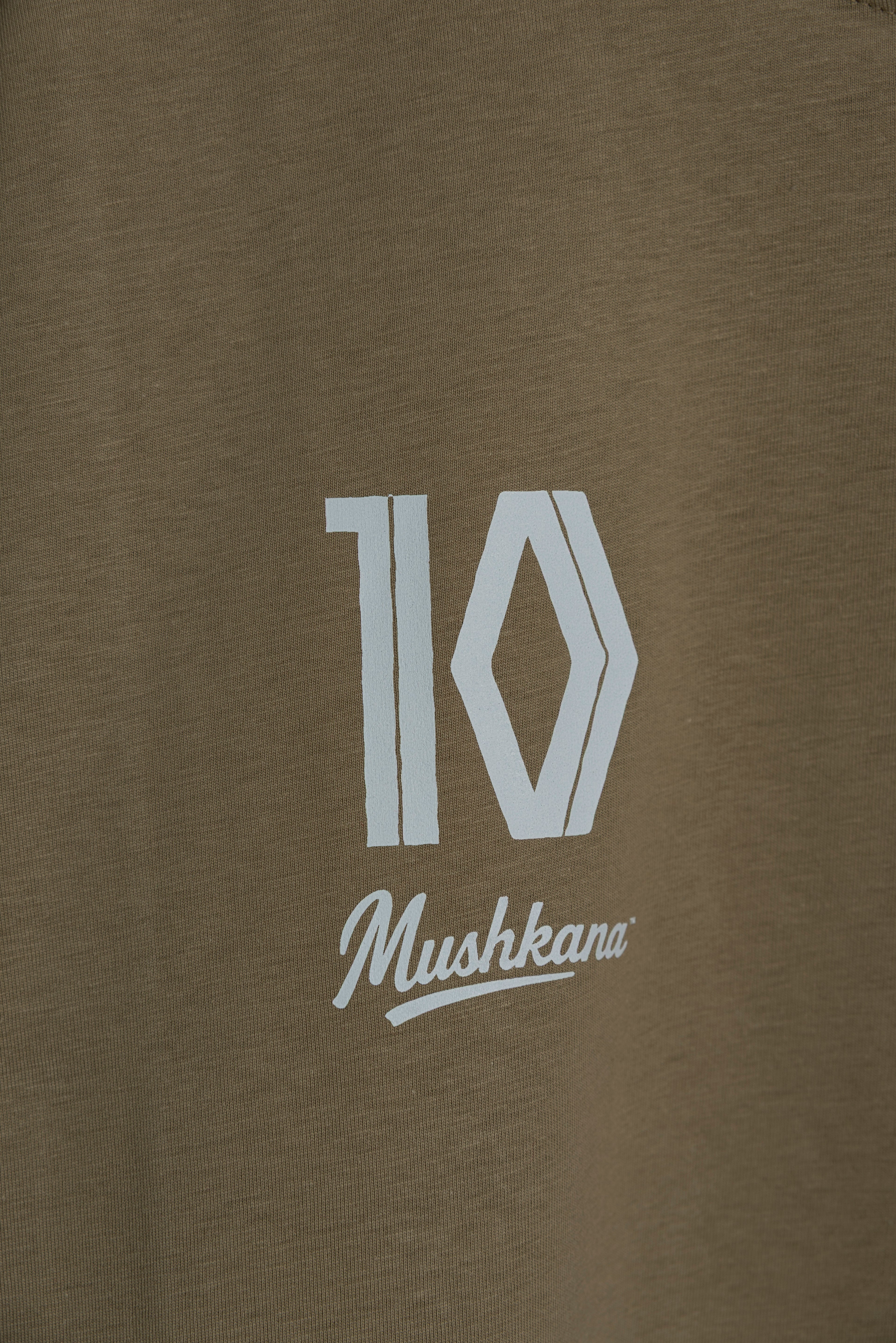 Remera Khaki Classic Fit Mvd al Sur