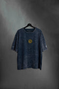 Remera Overbox Sol Azul Lavado