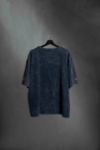 Remera Overbox Sol Azul Lavado