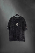 Remera Overbox Black Escudo Uy