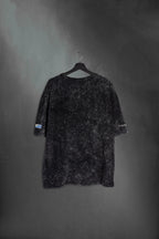 Remera Overbox Black Escudo Uy