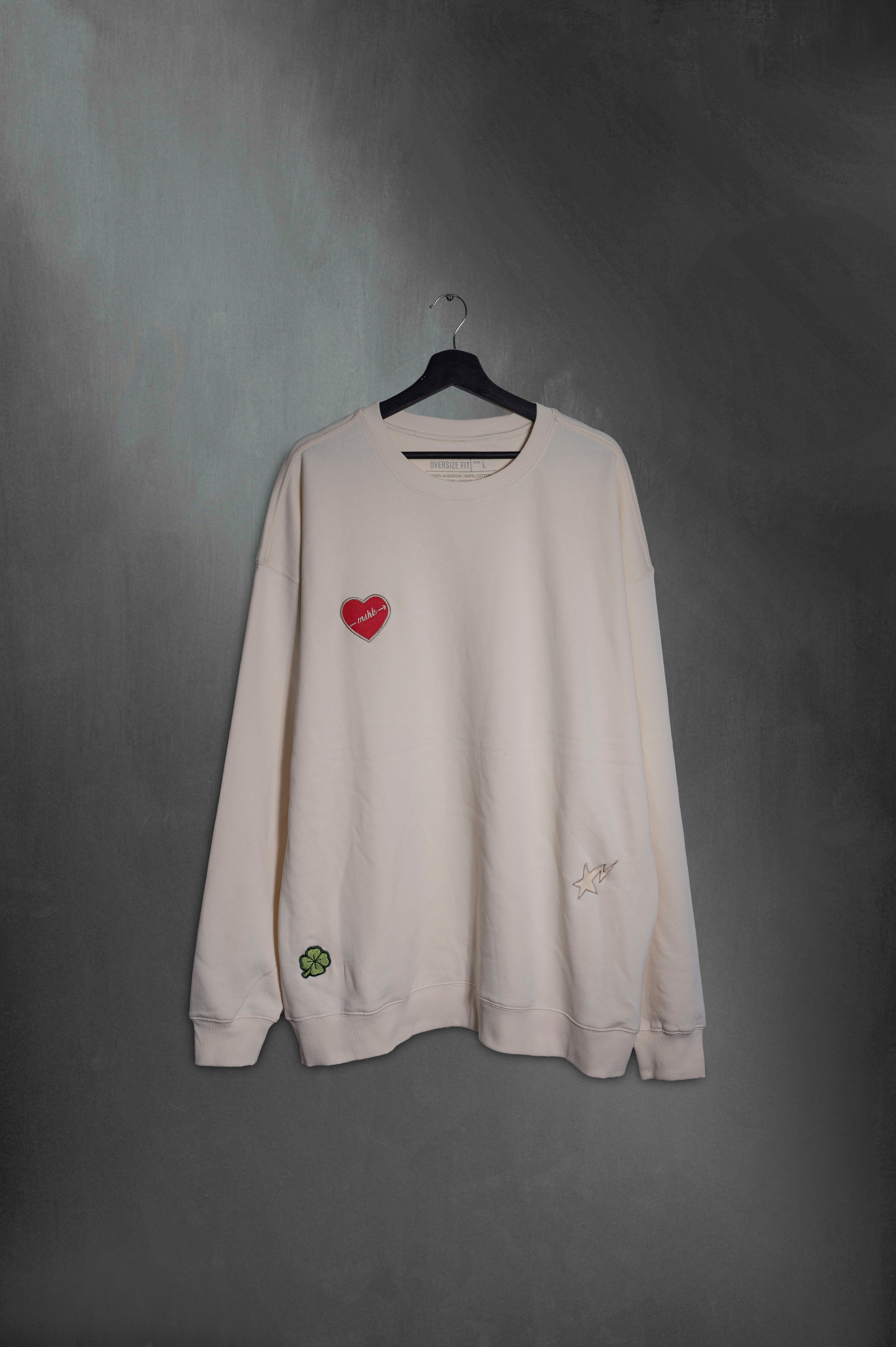 Buzo Vainilla Lucky Heart