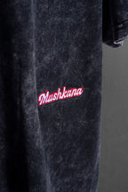Remera Negra M Chilly Over