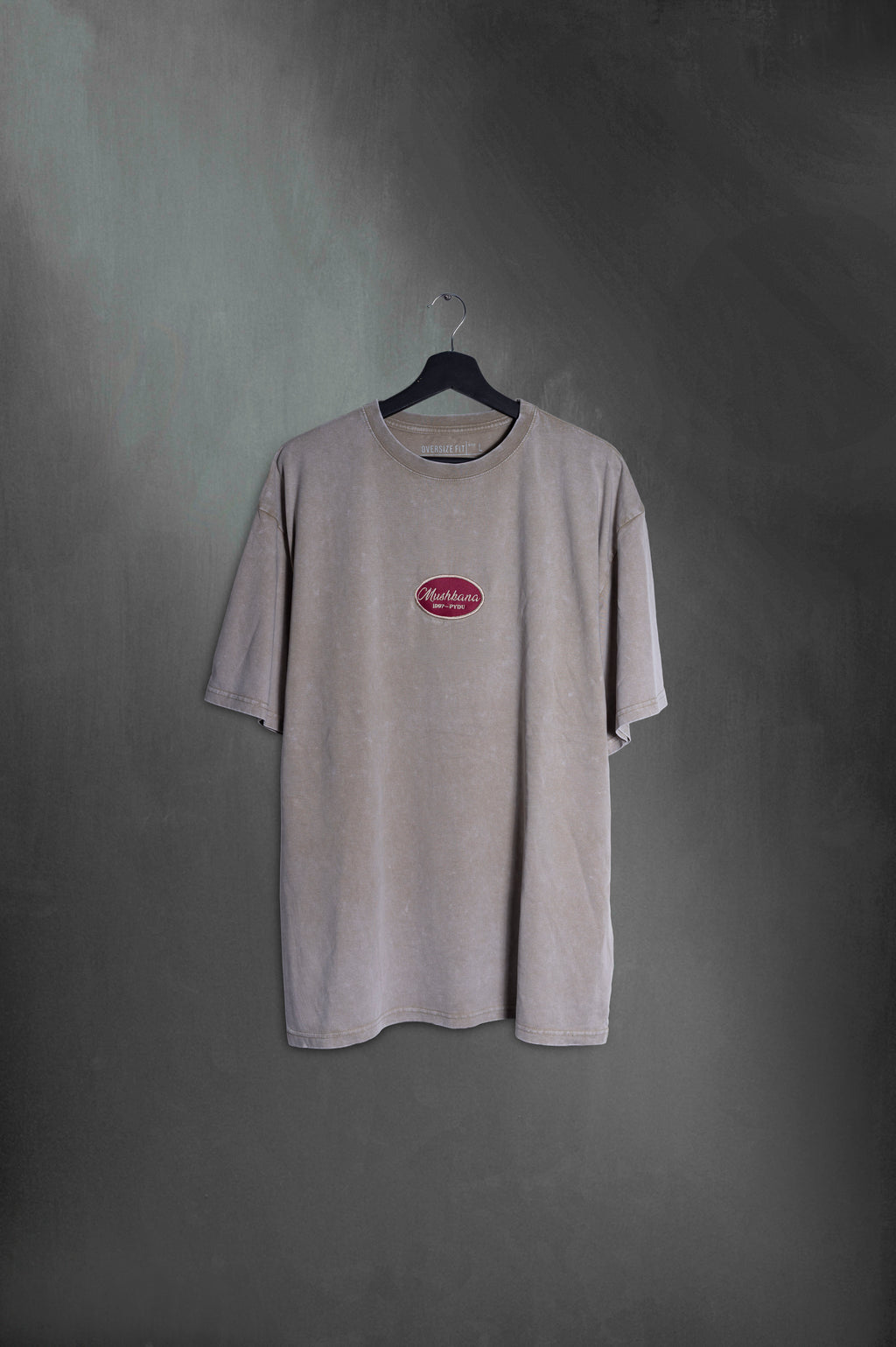 Remera Khaki Lavada Pdu Over