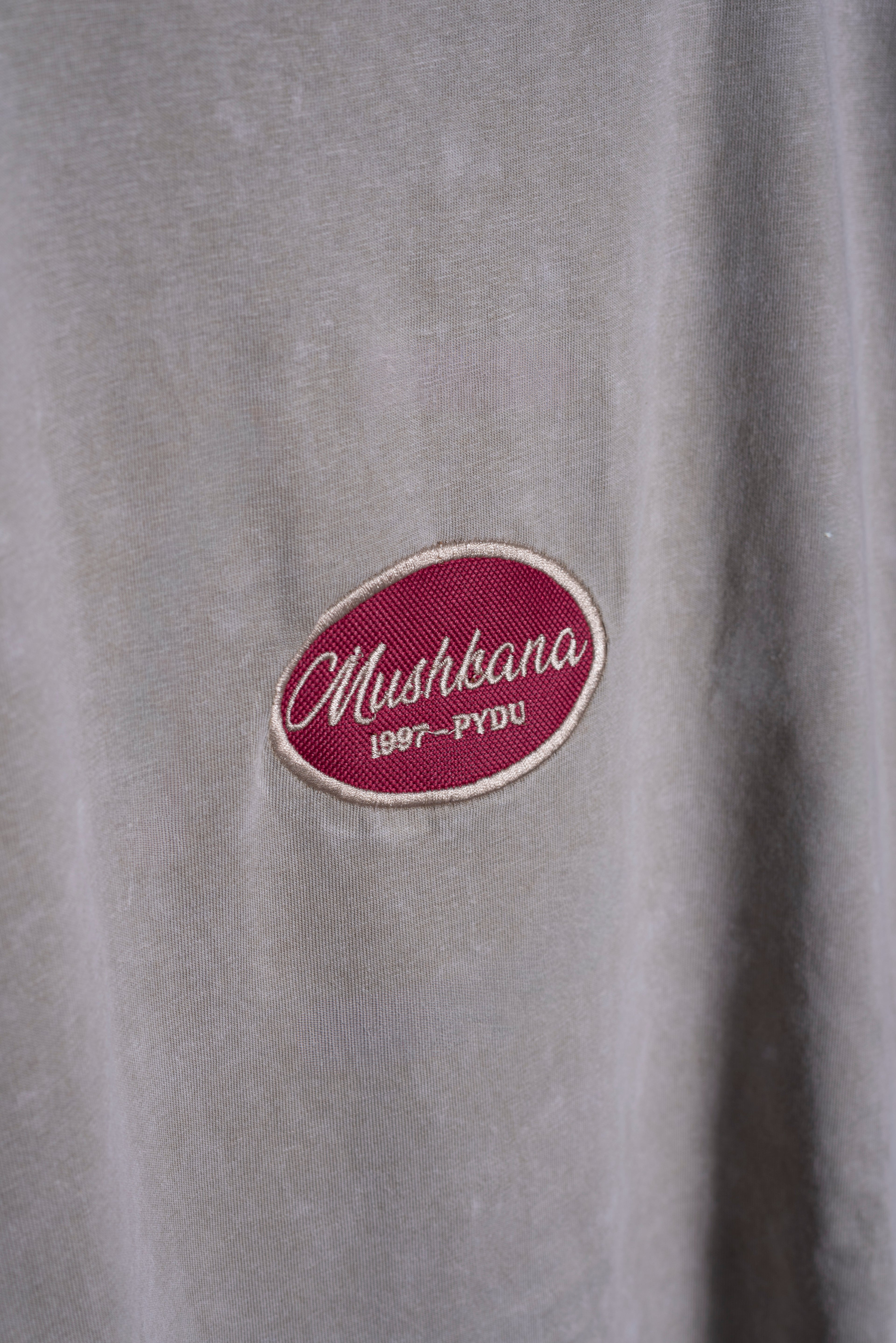 Remera Khaki Lavada Pdu Over
