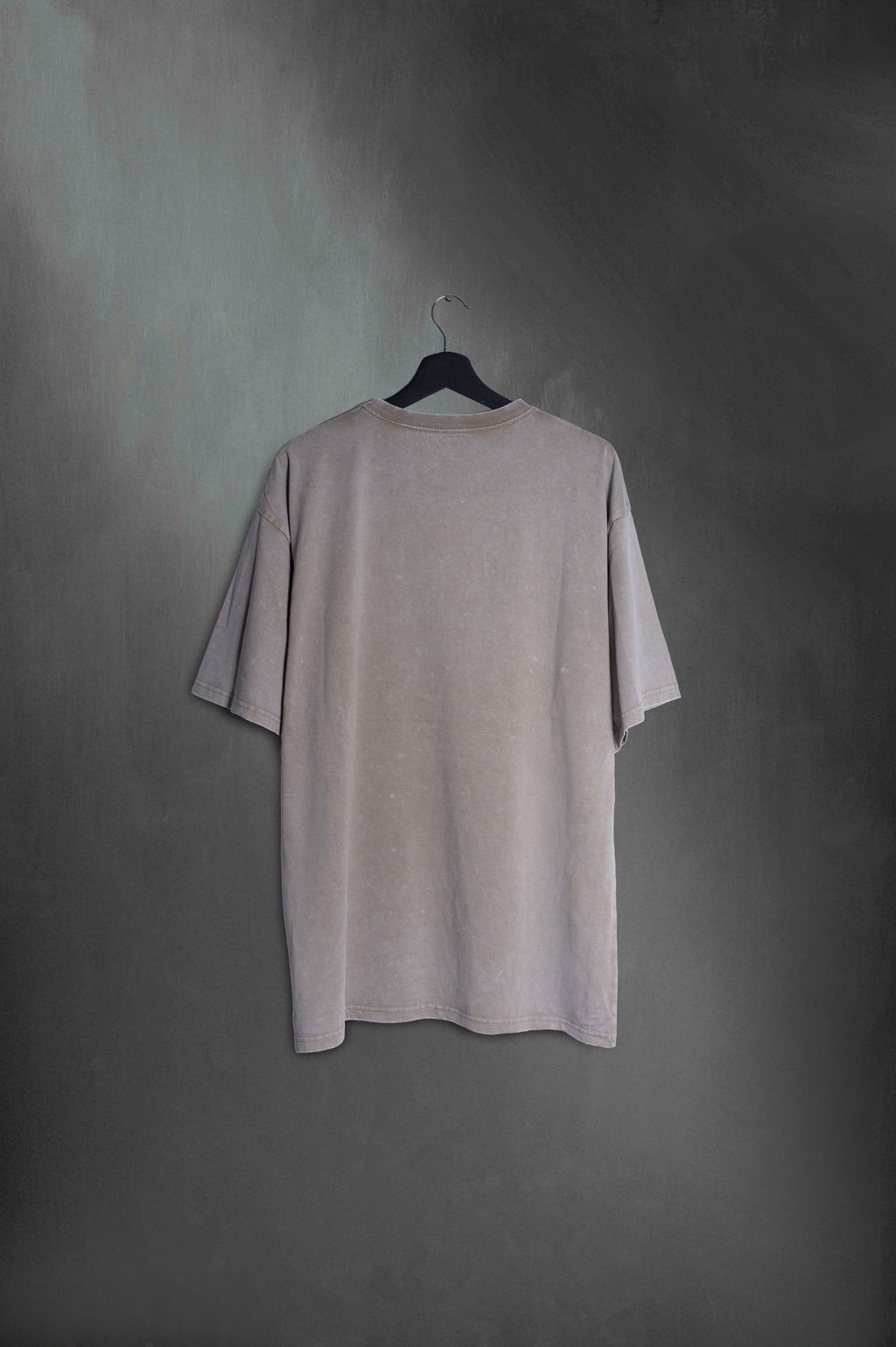 Remera Khaki Lavada Pdu Over