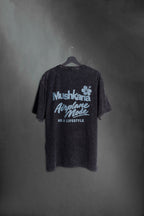 Remera Oversize Airplane Mode Negra