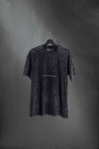 Remera Negra Washed Classic Coastal Club