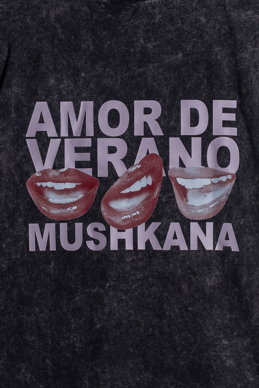 Musculosa Black Washed Amor de Verano