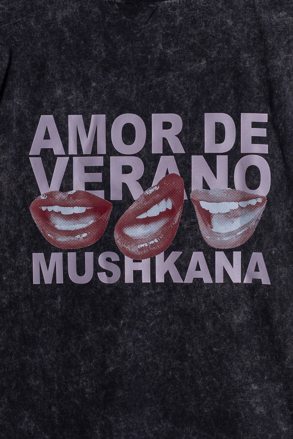 Musculosa Black Washed Amor de Verano