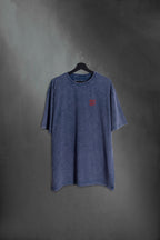 Remera Oversized Blue Washed Why Not