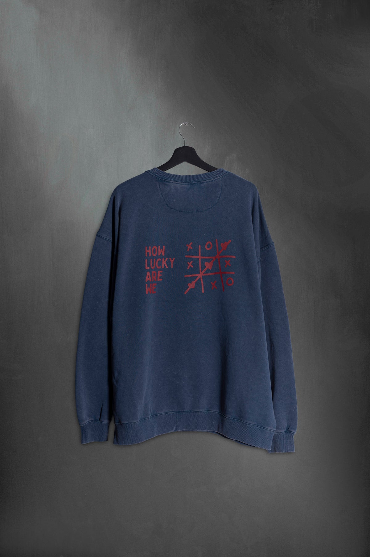 Buzo Crew Azul Washed Tateti