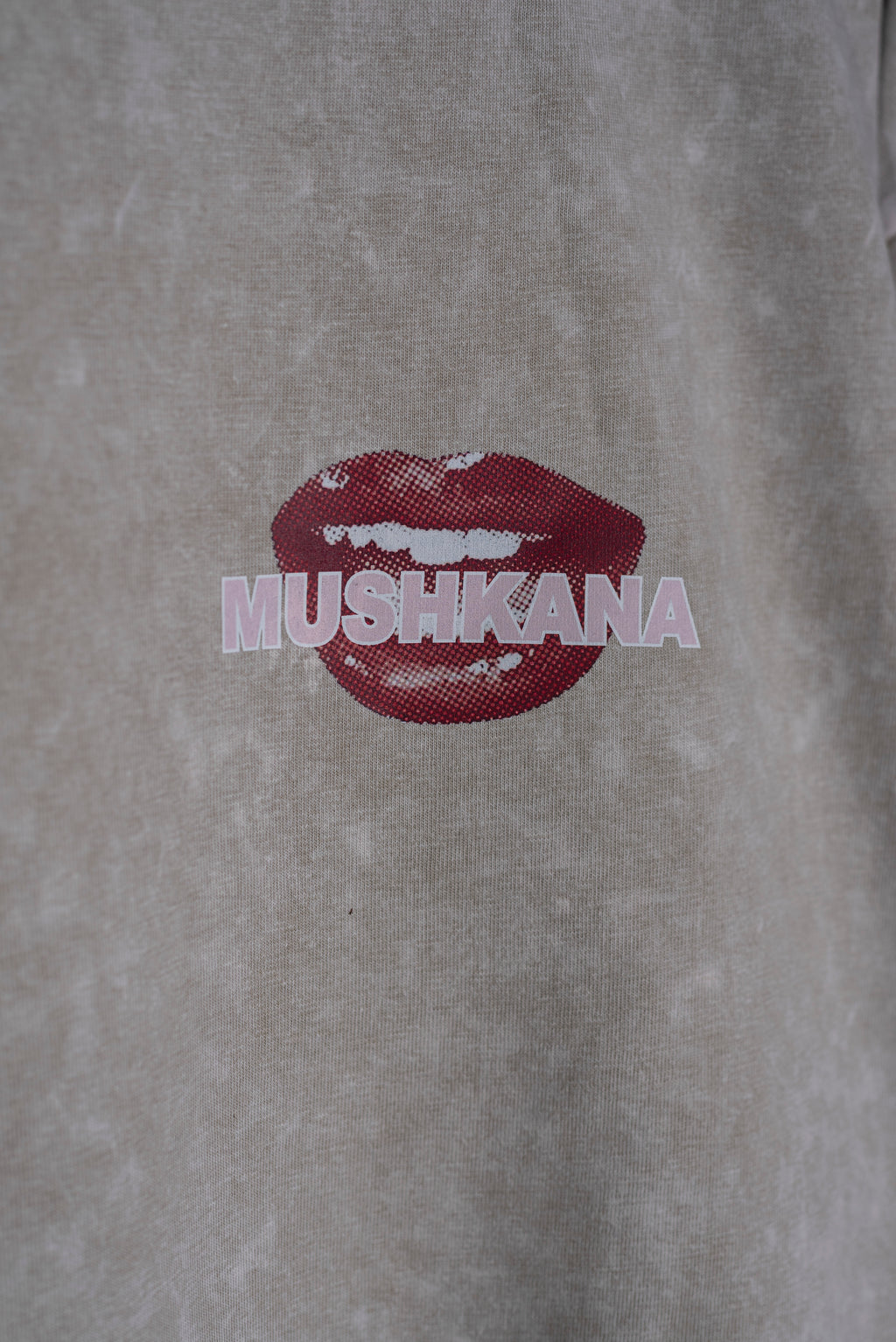 Remera Oversize Khaki Amor de Verano