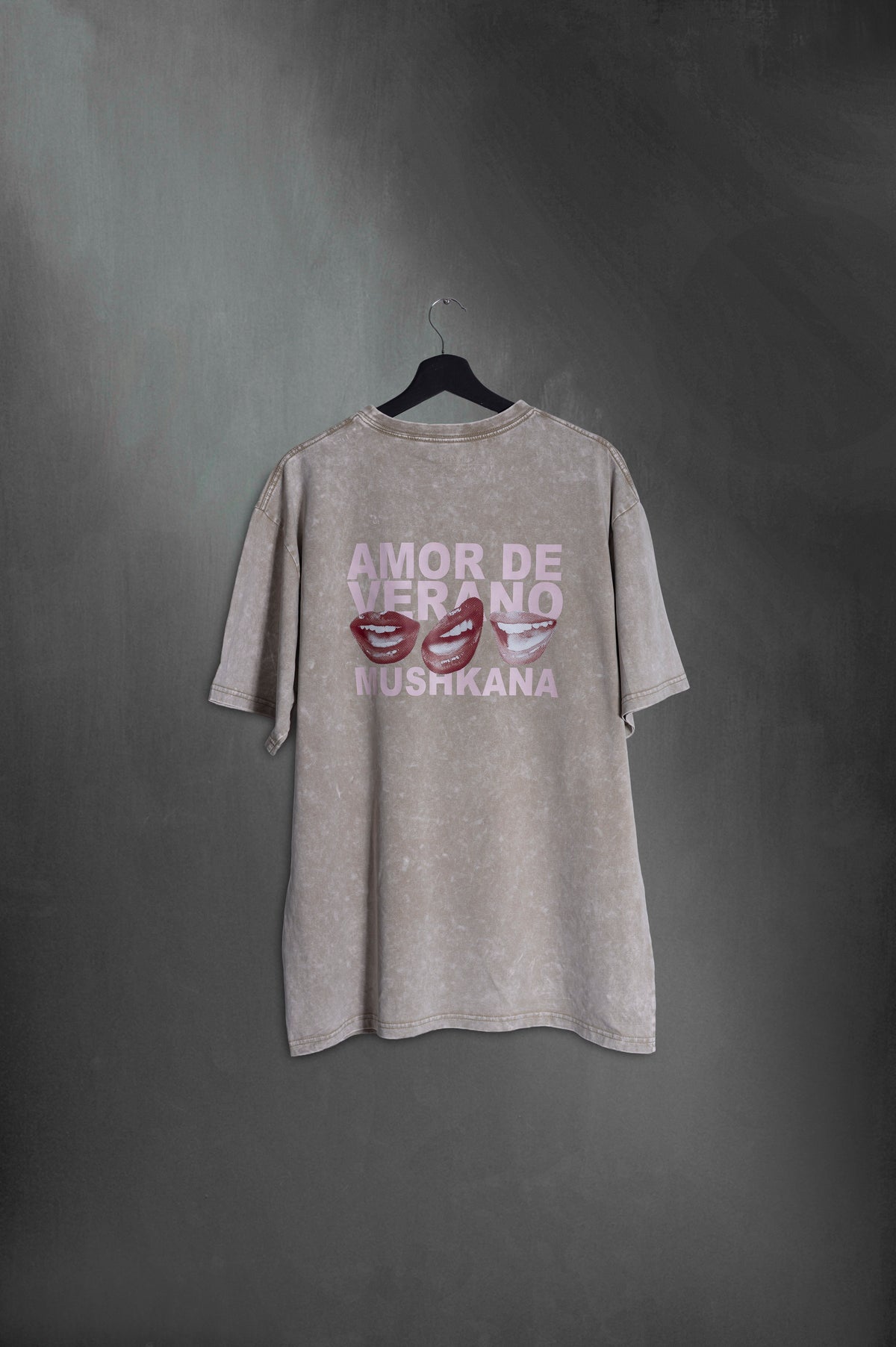Remera Oversize Khaki Amor de Verano