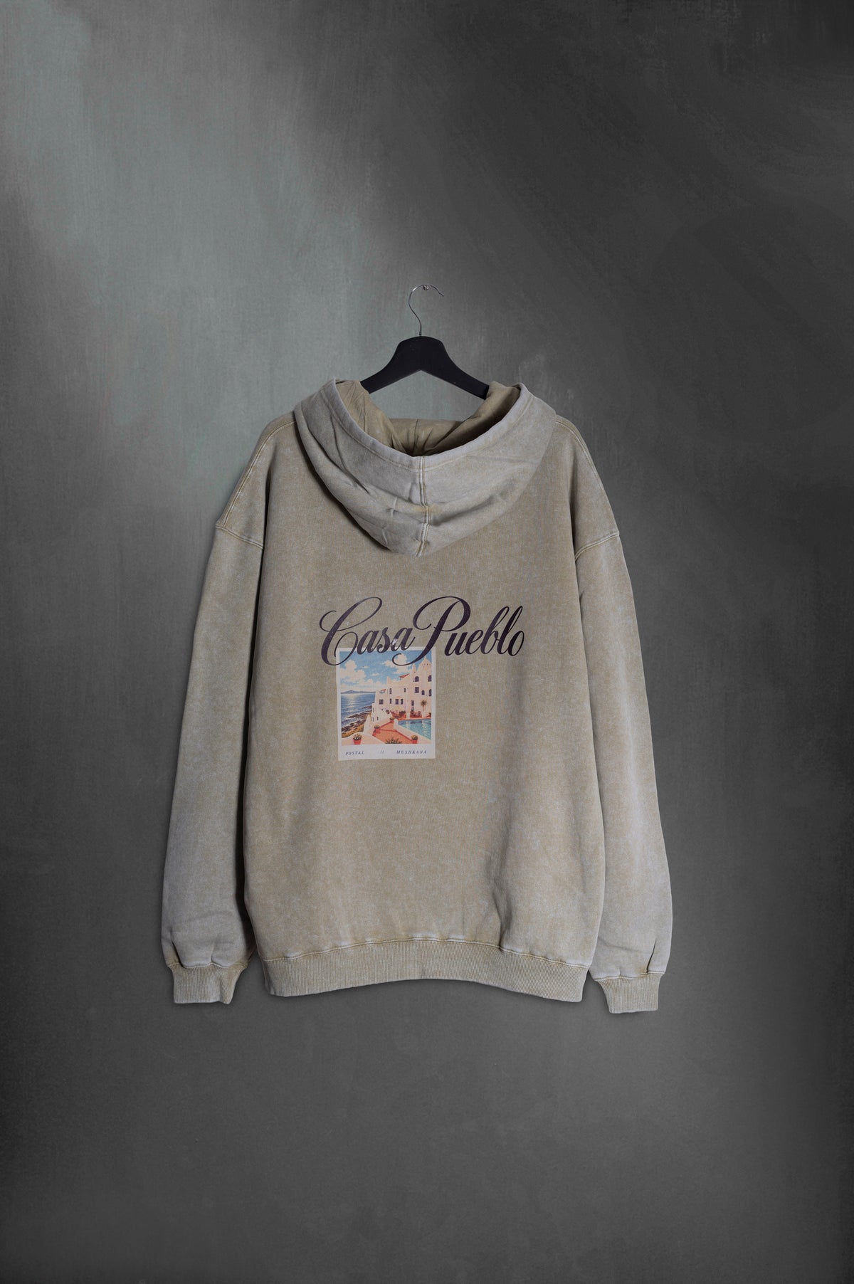 Hoodie Khaki Casa Pueblo
