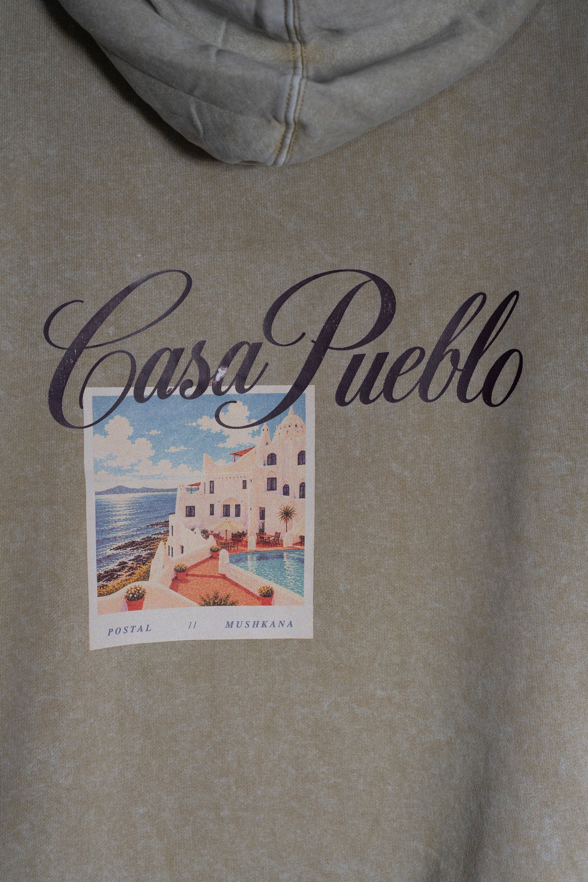 Hoodie Khaki Casa Pueblo