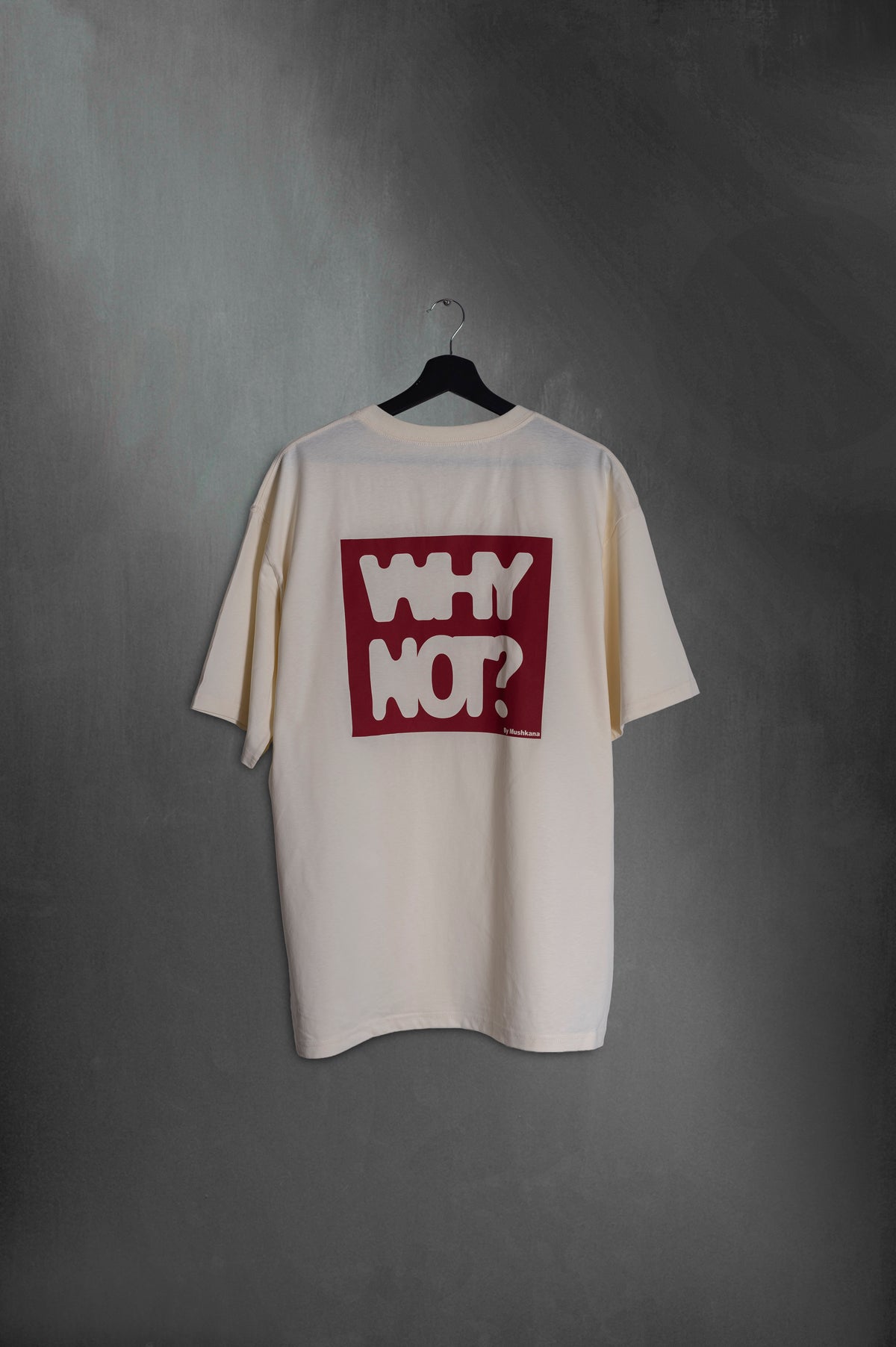 Remera Oversized Why Not Vainilla