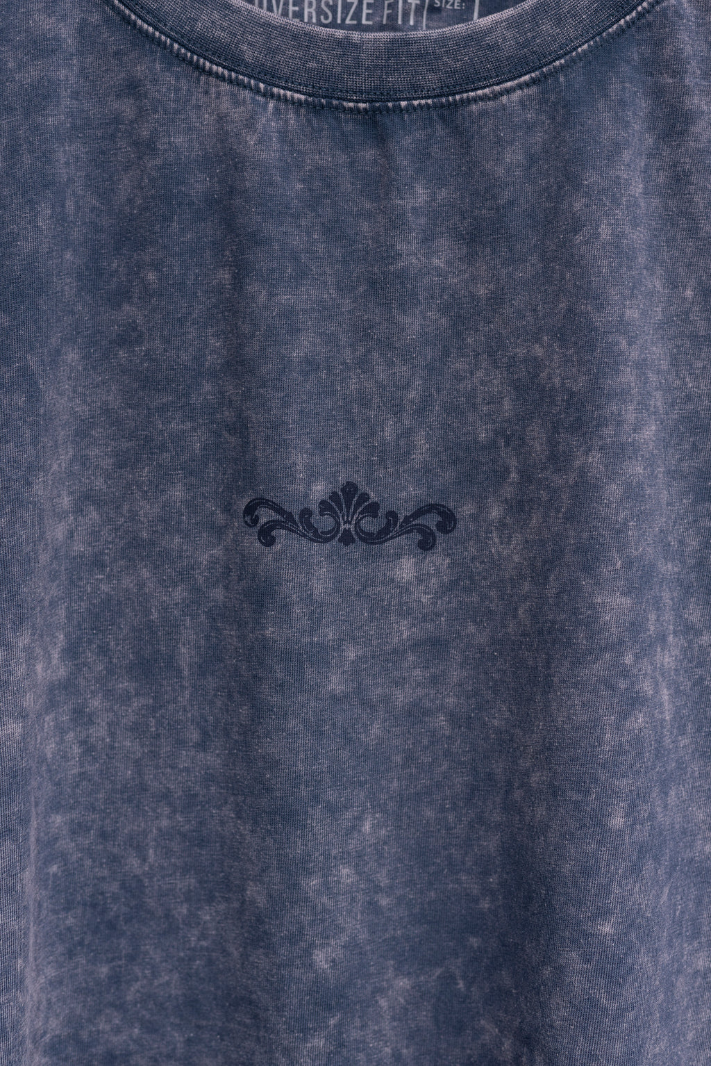 Remera Oversized Blue Washed Horizon