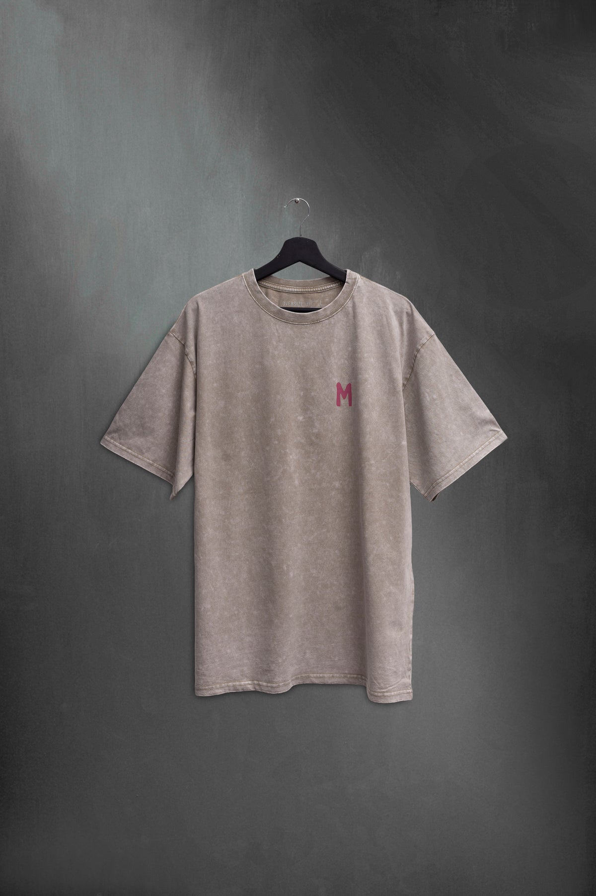 Remera Oversized Khaki Washed Tatetí